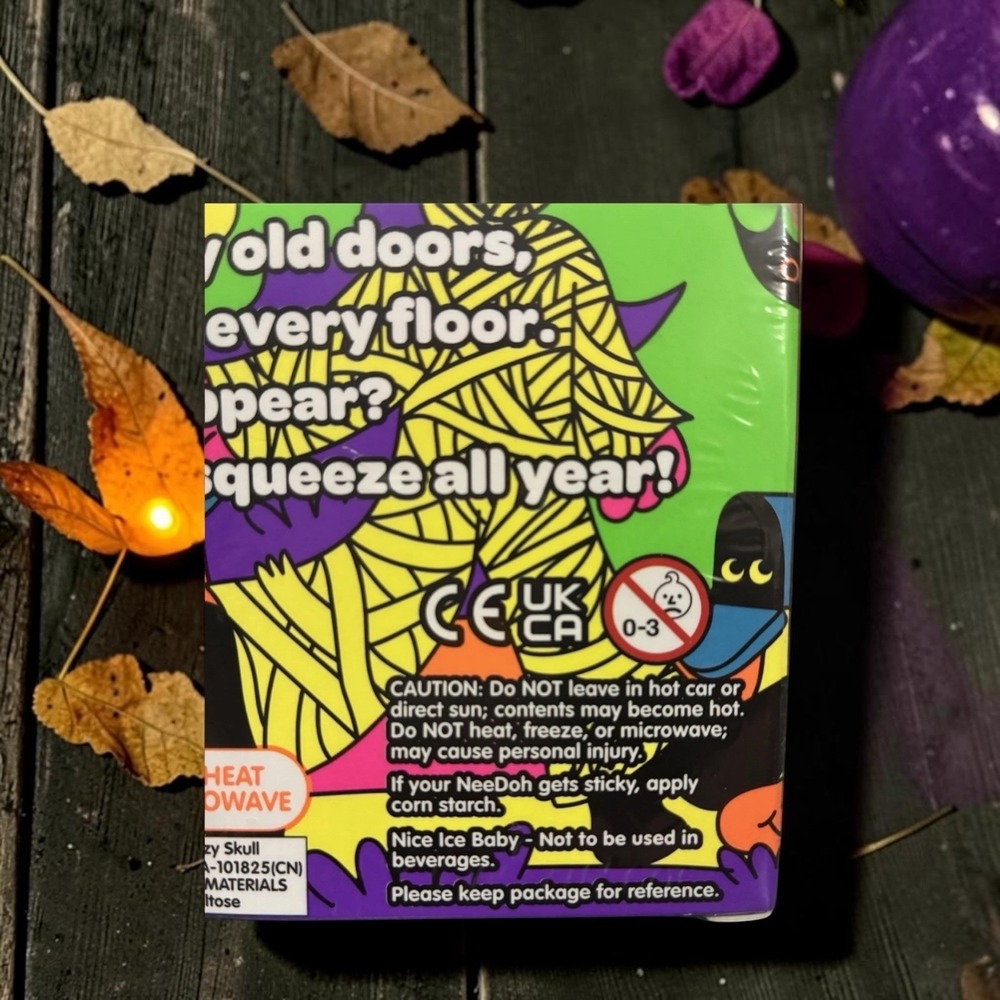 NeeDoh Funky Frights Squish-O-Ween Countdown Halloween Advent Calendar 13 Pack - Picture 6 of 8